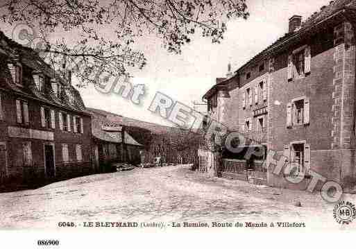 Ville de BLEYMARD(LE), carte postale ancienne