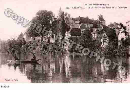 Ville de CARENNAC, carte postale ancienne