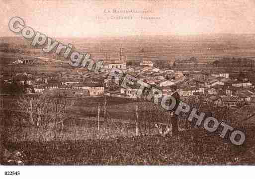 Ville de CASTANETTOLOSAN, carte postale ancienne