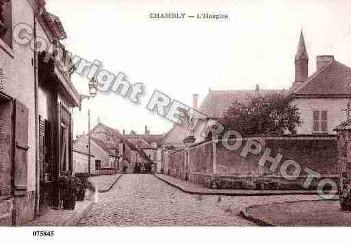 Ville de CHAMBLY, carte postale ancienne