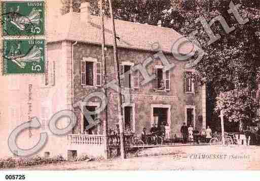 Ville de CHAMOUSSET, carte postale ancienne