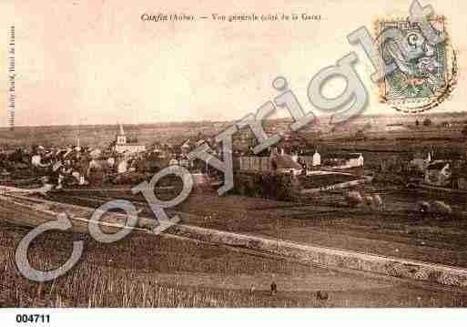 Ville de CUNFIN, carte postale ancienne