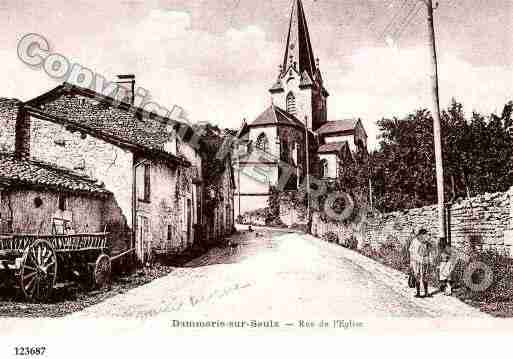 Ville de DAMMARIESURSAULX, carte postale ancienne