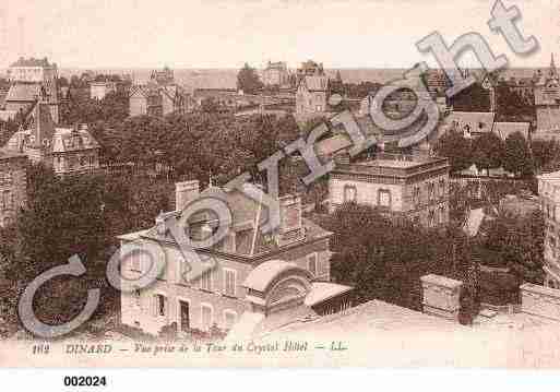 Ville de DINARD, carte postale ancienne