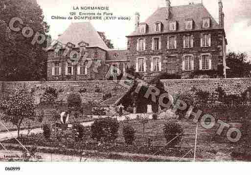 Ville de DOMPIERRE, carte postale ancienne