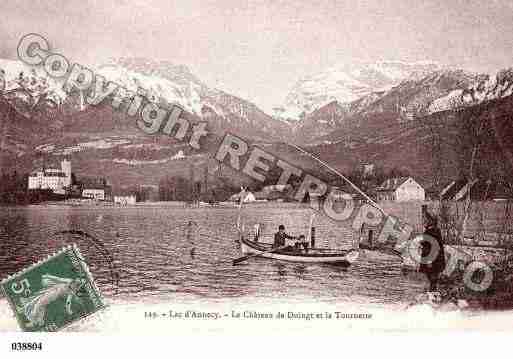 Ville de DUINGT, carte postale ancienne