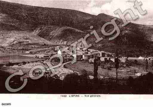 Ville de EPINE(L\'), carte postale ancienne