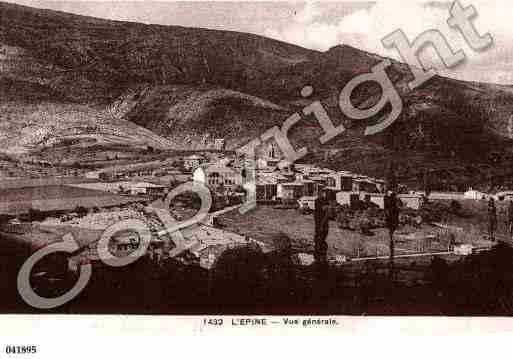 Ville de EPINE(L'), carte postale ancienne