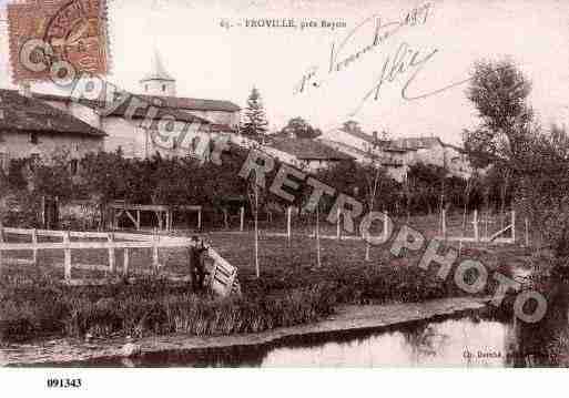 Ville de FROVILLE, carte postale ancienne Ville de FROVILLE, carte postale ancienne