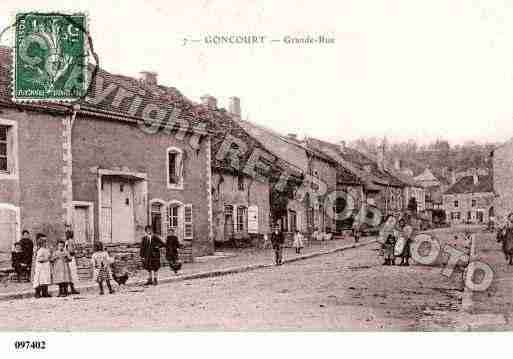 Ville de GONCOURT, carte postale ancienne Ville de GONCOURT, carte postale ancienne