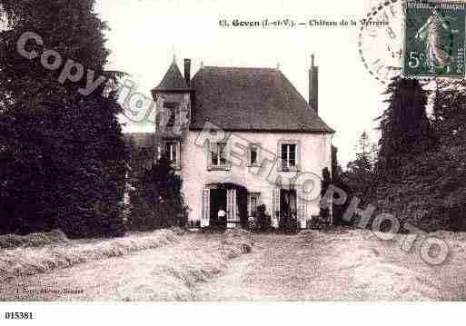 Ville de GOVEN, carte postale ancienne