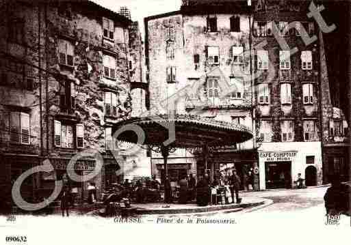 Ville de GRASSE, carte postale ancienne