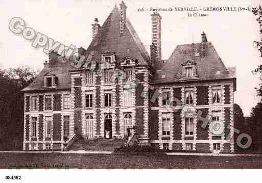 Ville de GREMONVILLE, carte postale ancienne