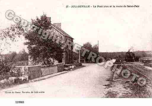 Ville de JULLOUVILLE, carte postale ancienne