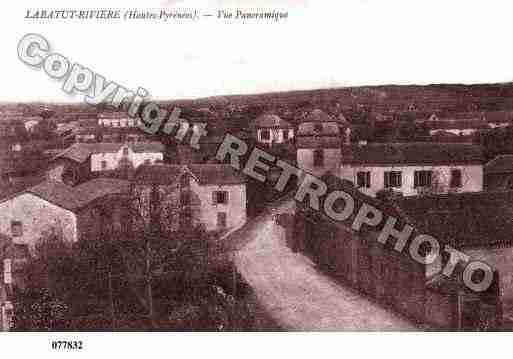 Ville de LABATUTRIVIERE, carte postale ancienne