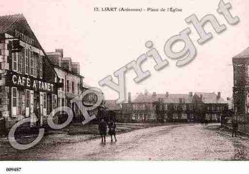 Ville de LIART, carte postale ancienne