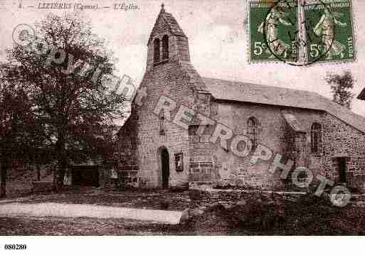 Ville de LIZIERES, carte postale ancienne  Ville de LIZIERES, carte postale ancienne