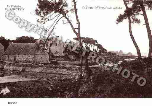 Ville de LOCTUDY, carte postale ancienne