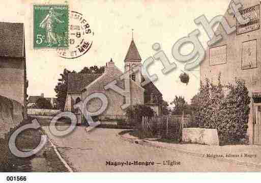 Ville de MAGNYLEHONGRE, carte postale ancienne