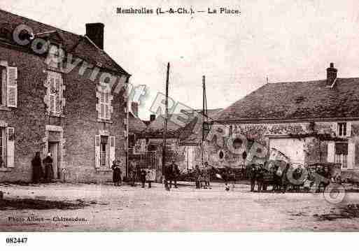 Ville de MEMBROLLES, carte postale ancienne