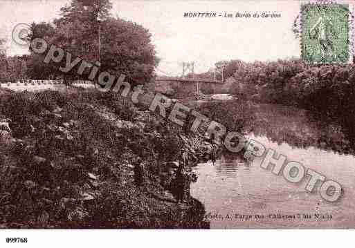 Ville de MONTFRIN, carte postale ancienne