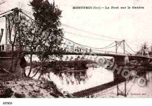 Ville de MONTFRIN, carte postale ancienne