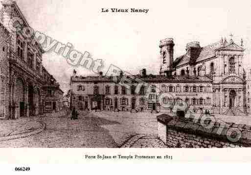 Ville de NANCY, carte postale ancienne