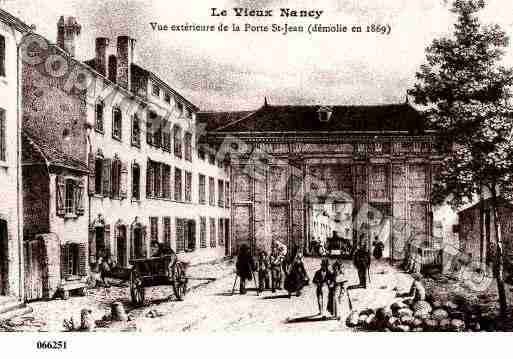 Ville de NANCY, carte postale ancienne