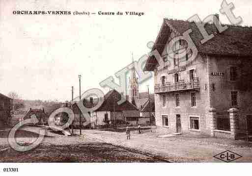 Ville de ORCHAMPSVENNES, carte postale ancienne