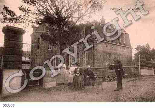 Ville de OROUX, carte postale ancienne