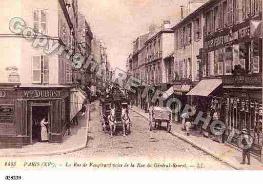 Ville de PARIS15, carte postale ancienne Ville de PARIS15, carte postale ancienne