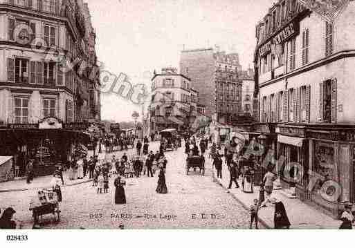 Ville de PARIS18, carte postale ancienne