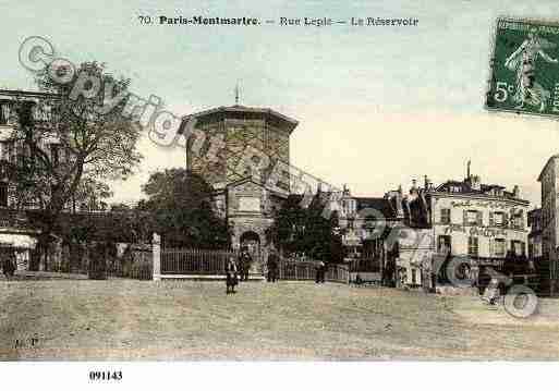 Ville de PARIS18, carte postale ancienne