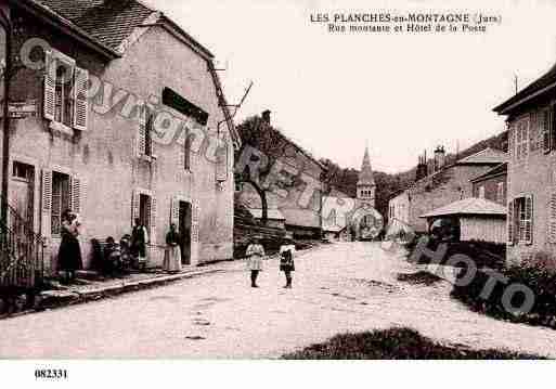 Ville de PLANCHESENMONTAGNE(LES), carte postale ancienne