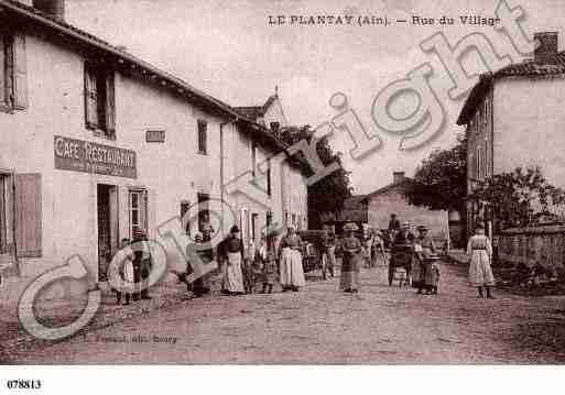 Ville de PLANTAY(LE), carte postale ancienne