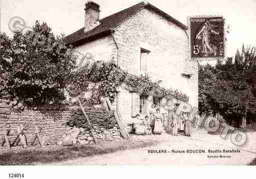 Ville de ROULANS, carte postale ancienne