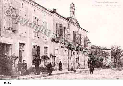 Ville de SAINTAMANSDEPELLAGAL, carte postale ancienne