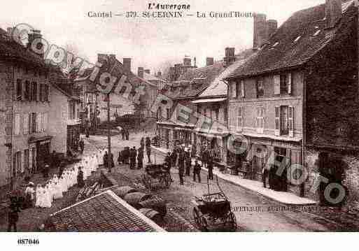 Ville de SAINTCERNIN, carte postale ancienne