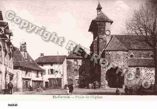 Ville de SAINTCERNIN, carte postale ancienne