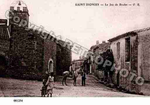 Ville de SAINTDIONIZY, carte postale ancienne