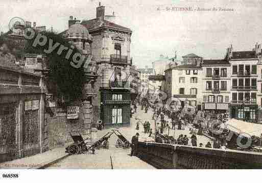 Ville de SAINTETIENNE, carte postale ancienne