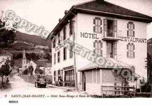 Ville de SAINTJEANDESIXT, carte postale ancienne