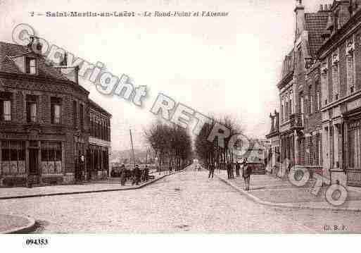 Ville de SAINTMARTINAULAERT, carte postale ancienne