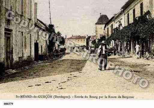 Ville de SAINTMEARDDEGURCON, carte postale ancienne