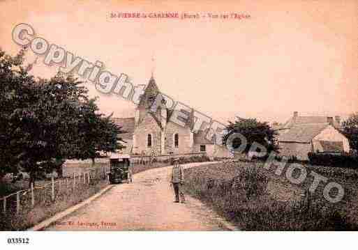 Ville de SAINTPIERRELAGARENNE, carte postale ancienne