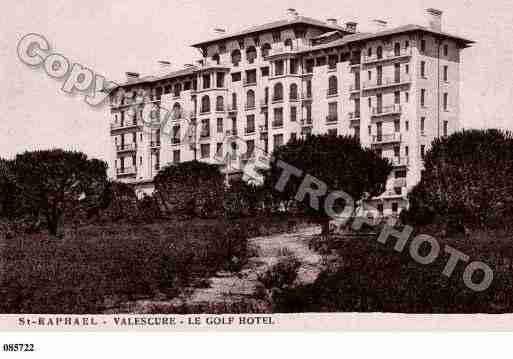 Ville de SAINTRAPHAEL, carte postale ancienne