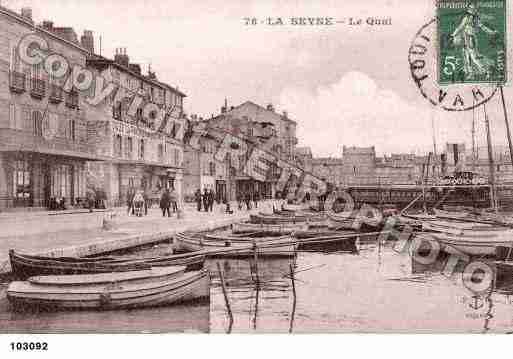 Ville de SEYNESURMER(LA), carte postale ancienne