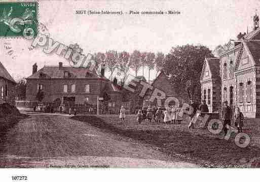 Ville de SIGYENBRAY, carte postale ancienne