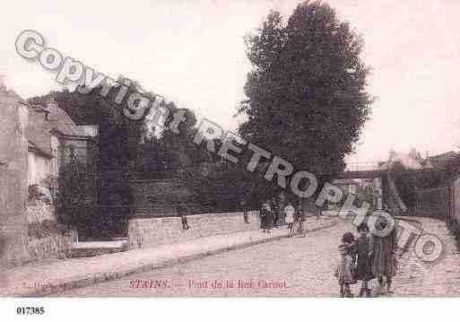 Ville de STAINS, carte postale ancienne