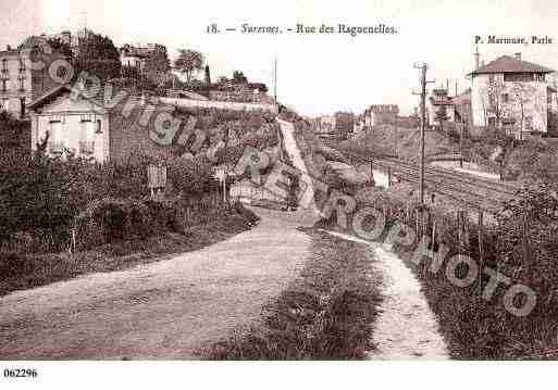 Ville de SURESNES, carte postale ancienne